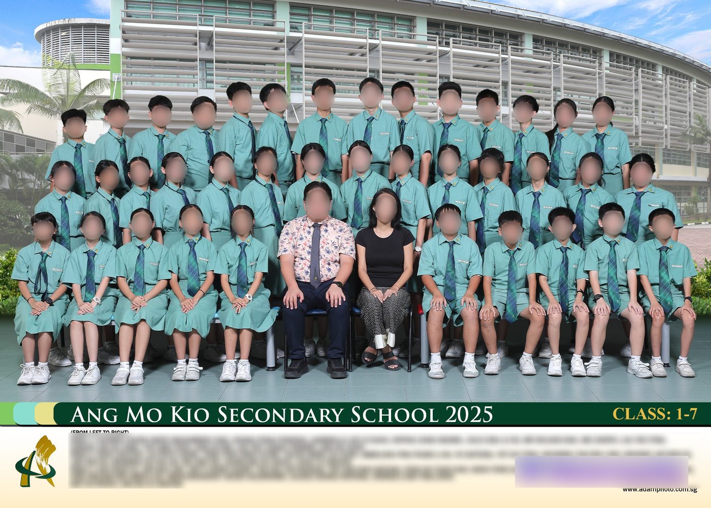 Formal class photo