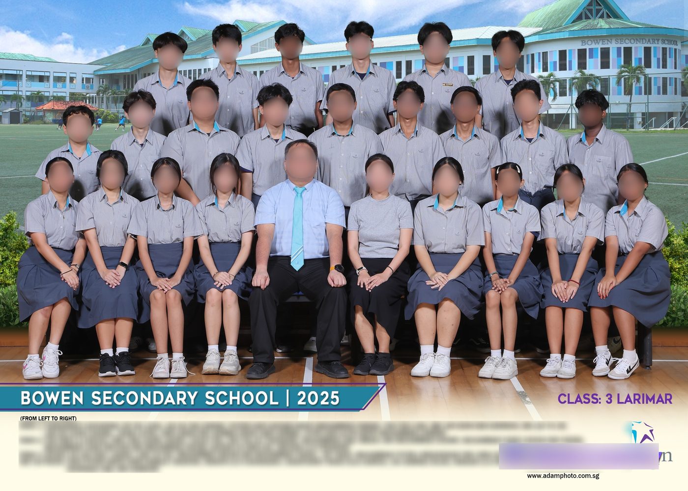 Formal class photo