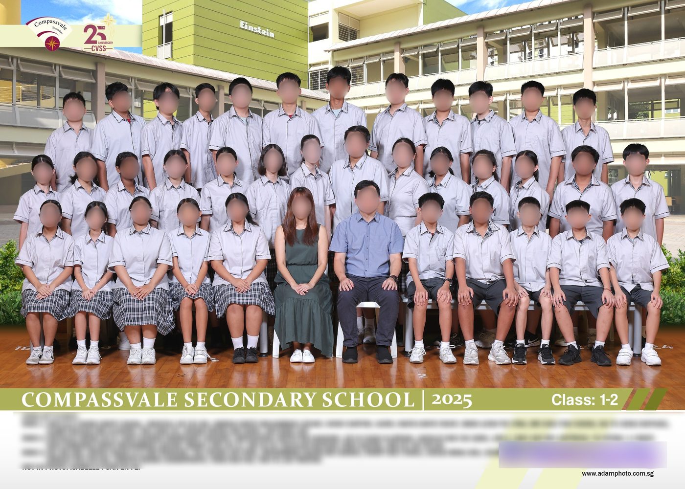 Formal class photo