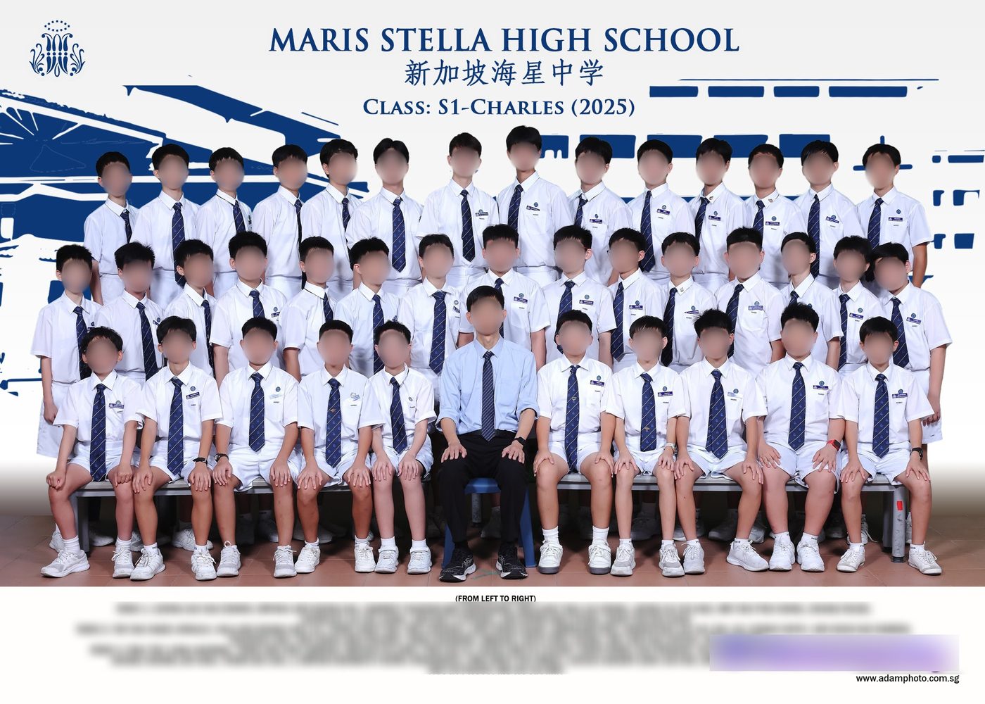 Formal class photo