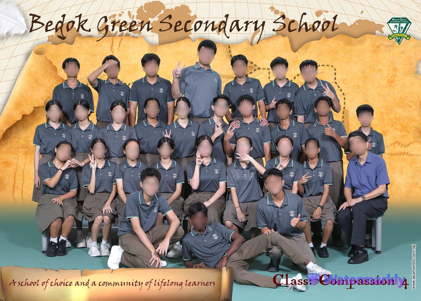 Informal school photo