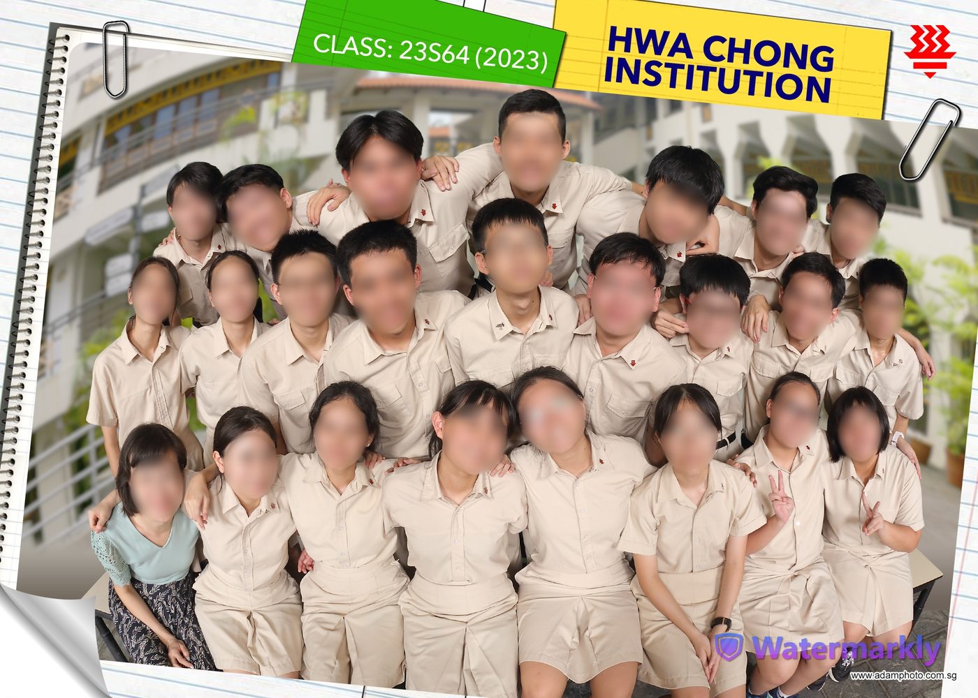 Informal school photo