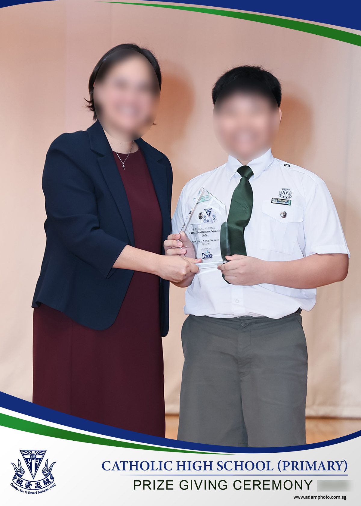 Prize giving ceremony photo